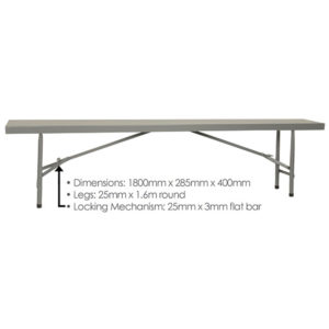 Steel Folding Benches