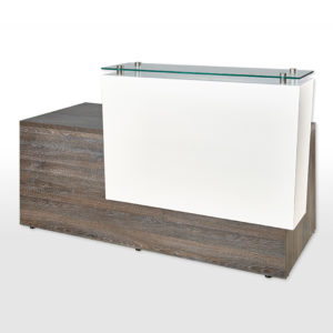 Amber Reception Counter